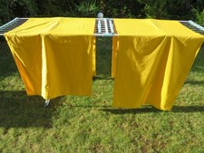 Spieltuch, groß, ca. 210 x 140 cm, gelb, Waldorf, öko, Doppelpack