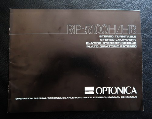 Sharp optonica 5100 - optonica, rp
