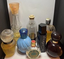 Vintage Parfum Flakons Konvolut - geöffnet - verschiedene Marken - Deko-Sammlung