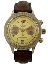 Poljot Olympics Barcelona '92 Handaufzug Herren Chronograph, funktioniert