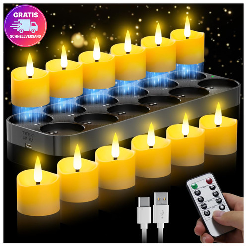 Daphomeu led teelichter - led,