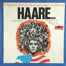 "Haare" Ensemble - Haare (Hair) - Die Deutsche Originalaufnahme LP + Insert .