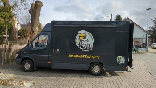 Bier ausschankwagen - bier,