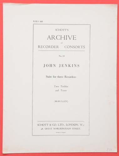 John jenkins suite for - jenkins, three