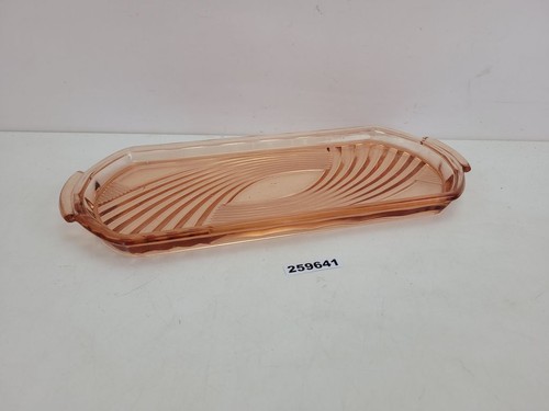 Platte pressglas rosalin 50er - platte,