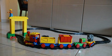 lego duplo eisenbahn set mit Bob dem Baumeister