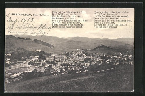 Freiwaldau frývaldov - freiwaldau, /frývaldov