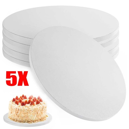 Cake board rund weiß - cake,