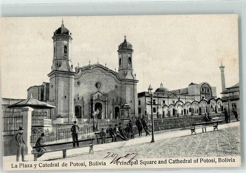 Potosi plaza catedral - potosi,
