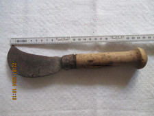 Antikes geschmiedetes Gartenwerkzeug - - Hippe - Gertel - Rebmesser um 1900 25 c