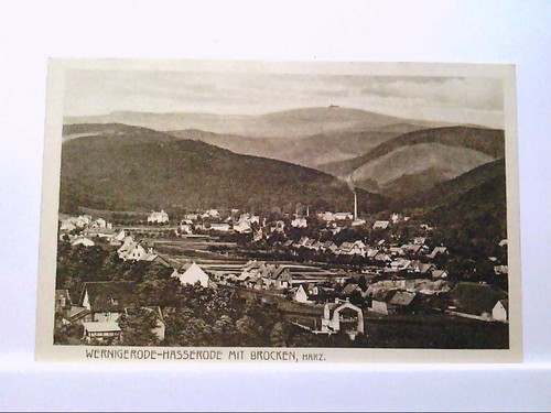 Wernigerode hasserode im - ak,