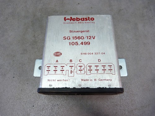 Steuergerät webasto sg1560 - webasto,