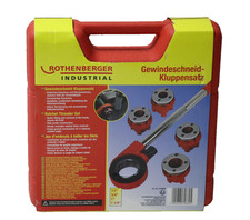 ROTHENBERGER Industrial Super Cut - 7 teiliger Gewindeschneidkluppensatz,070669E