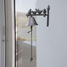 Gusseisen Tür Glocke Vögel