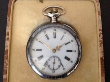 Antike Taschenuhr Union Tula