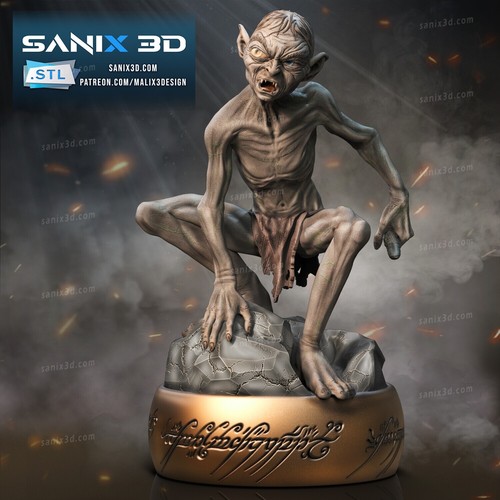 Gollum lold the rins - gollum,,