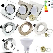 5x LED Einbaustrahler Rahmen