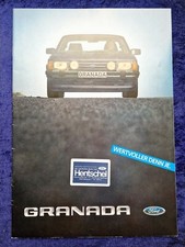 Ford Granada Prospekt 12.1983