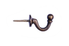 Raffhaken Zierhaken Messing