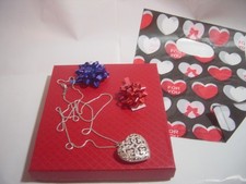 VINTAGE-MASSIVES SILBER-ECHTES THOMAS SABO-GROßES FUNKELNDES MEDAILLON & 24" KETTE