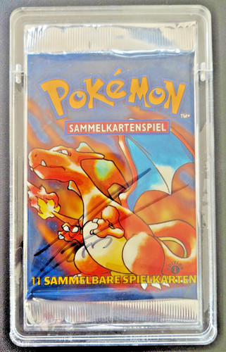 Pokemon glurak booster 1st - pokemon,
