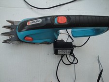 Gardena ClassicCut - Akku-Grasschere - blau/grau