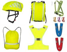 Warnweste Leuchtweste Körpergurt Regenschutz Rucksack Reflektierende Accessoires