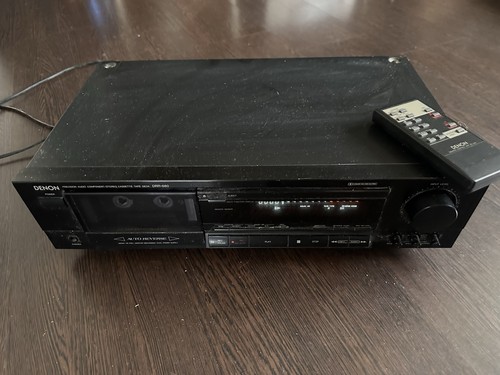 Denon tape deck - tape, drr-680