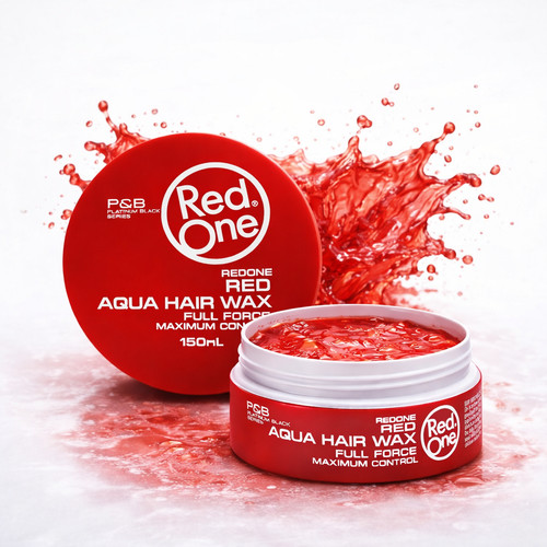 Redone aqua hair wax red - aqua, full