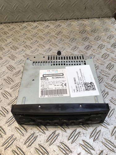 Radio ohne code - peugeot, 206