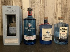 Premium Blue Bottle Gin Set