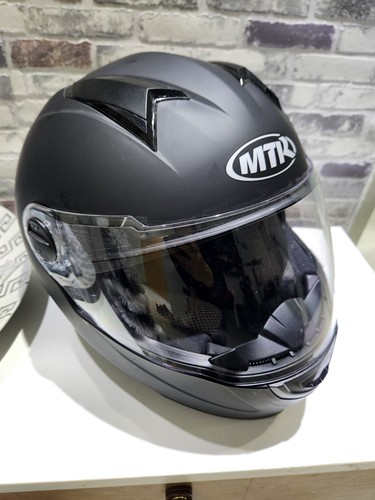 Mtr motohelm mattschwarz - mtr,