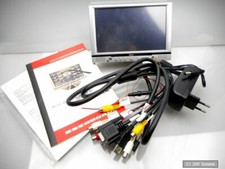 Faytech 7" Zoll TFT LCD Touch Monitor, 800x480,  400cd/m², 300:1, Silber, NEUW.