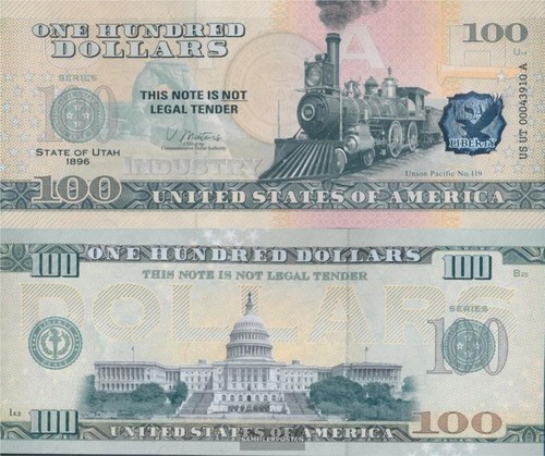 Banknoten usa 2022 100 dollars - 2022,