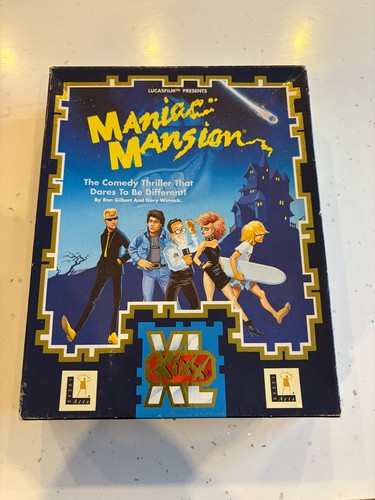 Maniac mansion spiel big box - mansion,