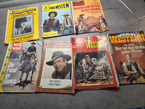 Wildwest romane hefte - wildwest,