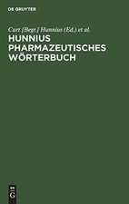 Hunnius pharmazeutisches Wörterbuch Buch De Gruyter Mouton