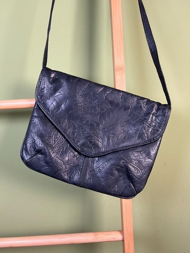 Handtasche leder vintage - leder,