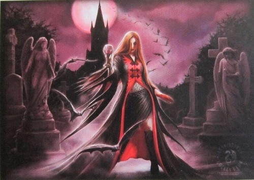 Anne stokes posterfahne - anne,