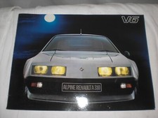 Renault alpine a310 prospekt - renault,