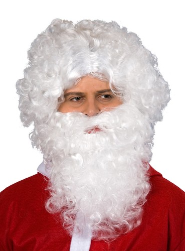 Weißer bart weihnachtsmann - weißer,