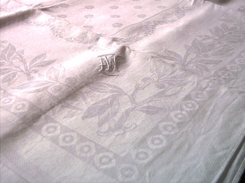 Schöne leinen tischdecke - leinen,