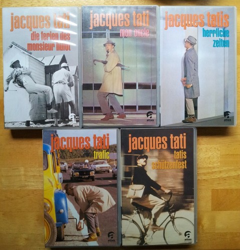 Vhs jacques tati - vhs, sammlung