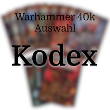 Kodex Warhammer 40k Auswahl Multilisting Armeebücher Regelbücher Gebraucht