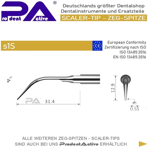 Scaler tip zeg spitze - zeg-spitze, s1s
