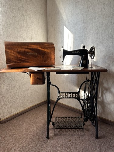 Antike singer nähmaschine - antike,