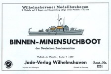 Jade Verlag 1251 - Binnen-Minensuchboot der Deutschen Bundesmarine ,   1:250