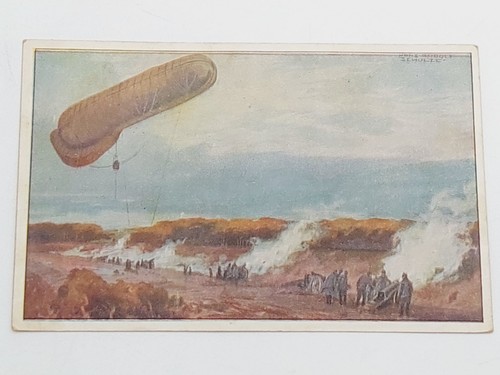 Postkarte luftschiff - postkarte,