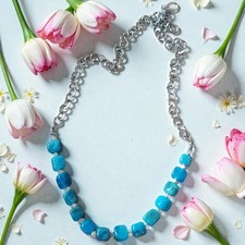 HANDMADE KETTE. EDELSTEINE