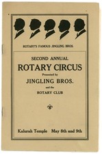 1918 Jingling Bros CIrcus
